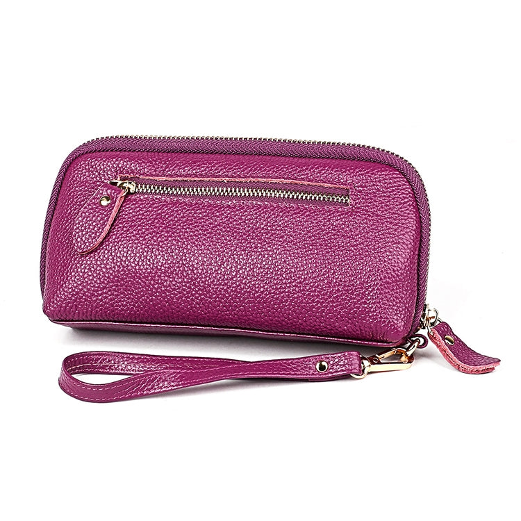 2023 Multifunctional Litchi Texture Women Large Capacity Hand Wallet with Card Slots