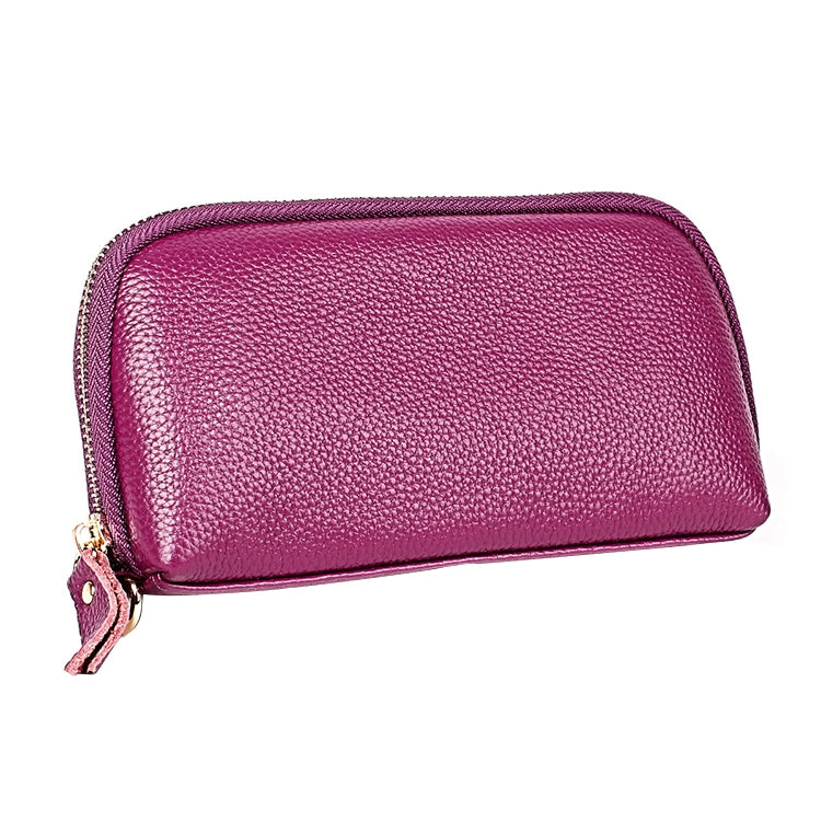 2023 Multifunctional Litchi Texture Women Large Capacity Hand Wallet with Card Slots