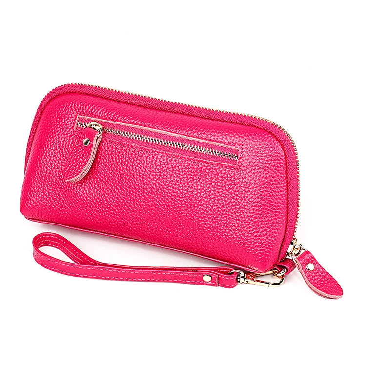 2023 Multifunctional Litchi Texture Women Large Capacity Hand Wallet with Card Slots
