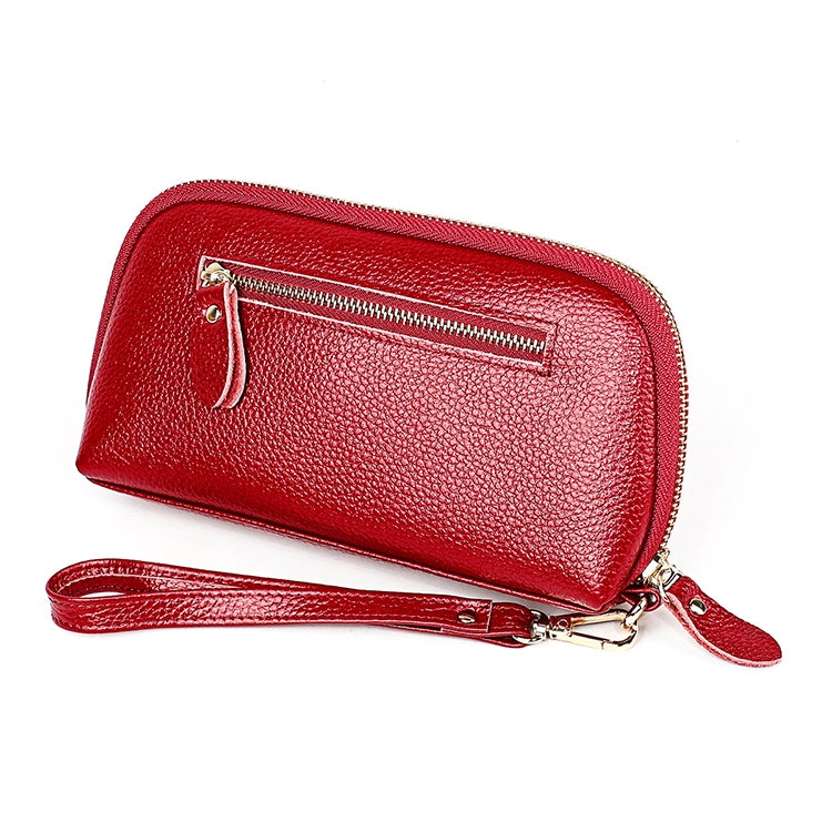 2023 Multifunctional Litchi Texture Women Large Capacity Hand Wallet with Card Slots