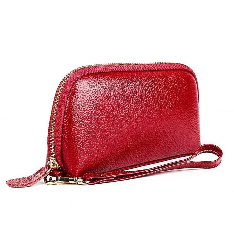 2023 Multifunctional Litchi Texture Women Large Capacity Hand Wallet with Card Slots