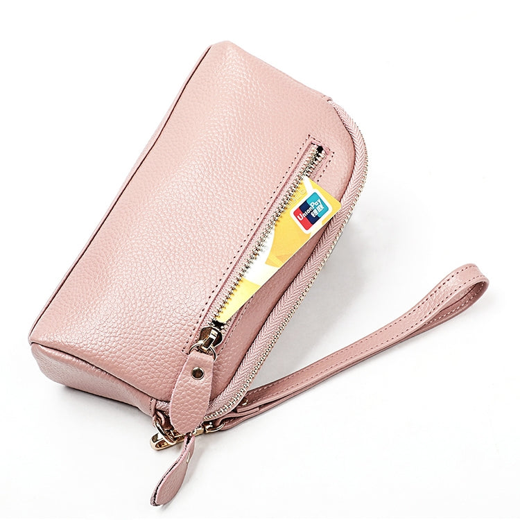 2025 Multifunctional Litchi Texture Women Large Capacity Hand Wallet Shell bag with Card Slots