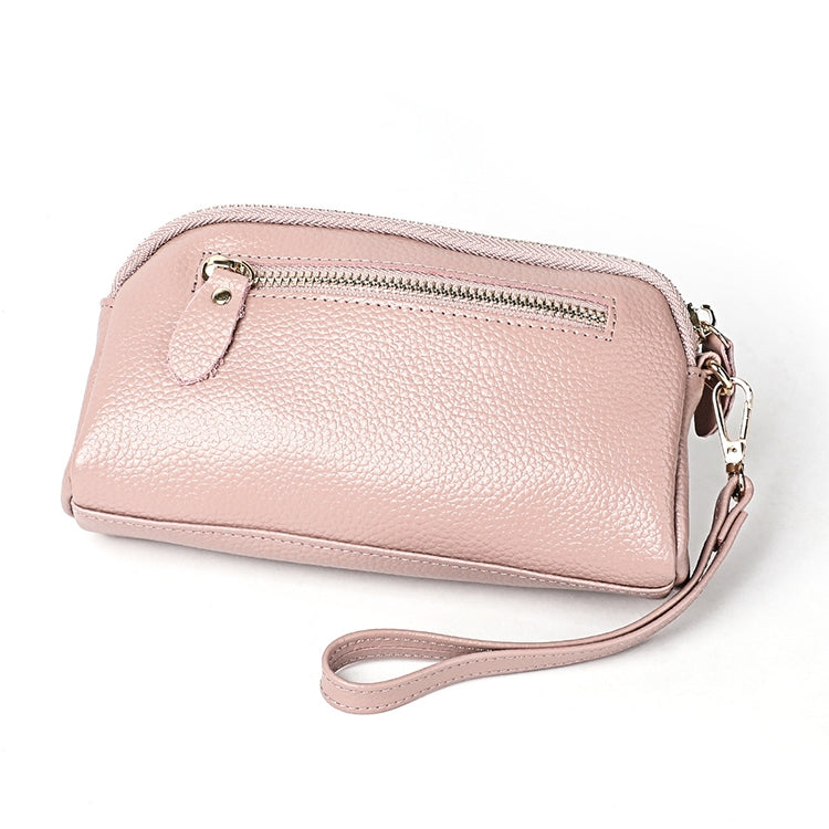2025 Multifunctional Litchi Texture Women Large Capacity Hand Wallet Shell bag with Card Slots