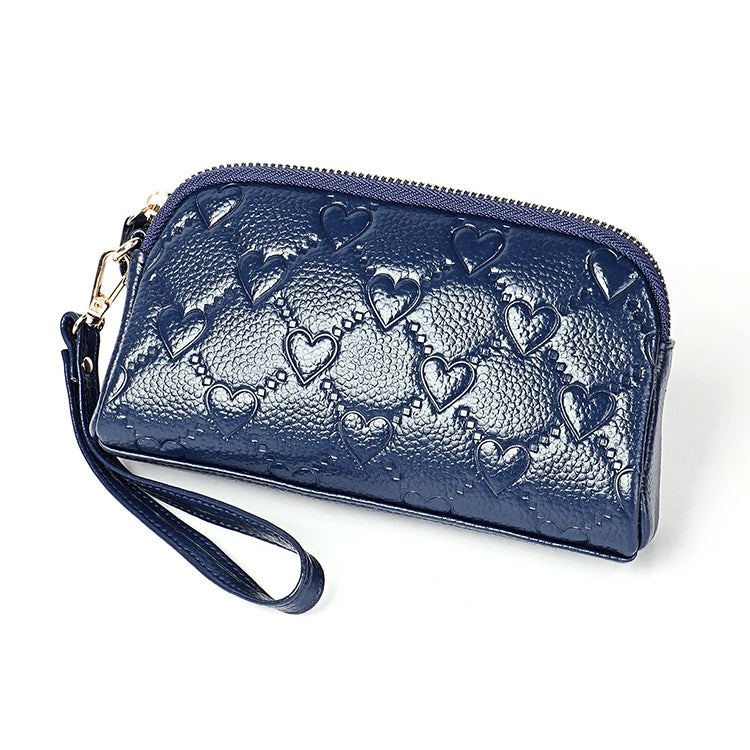 2025 Multifunctional Litchi Texture Women Large Capacity Hand Wallet Shell bag with Card Slots