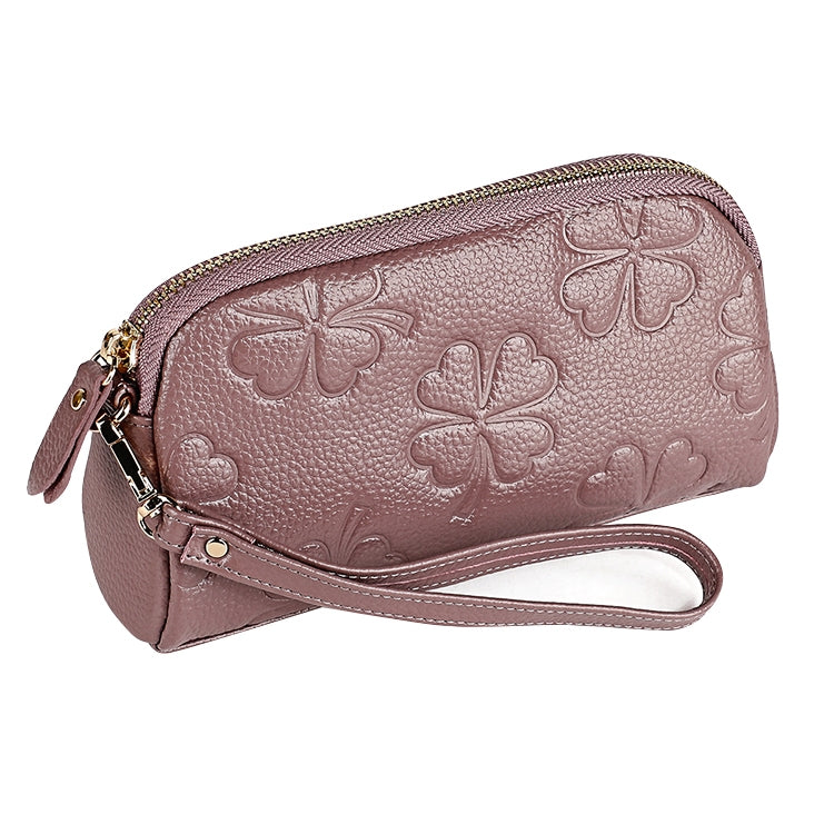 2026 Multifunctional Litchi Texture Women Large Capacity Hand Wallet Shell bag with Card Slots