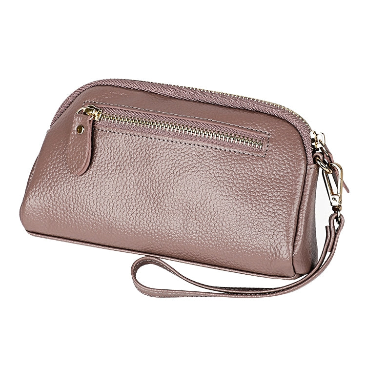 2026 Multifunctional Litchi Texture Women Large Capacity Hand Wallet Shell bag with Card Slots
