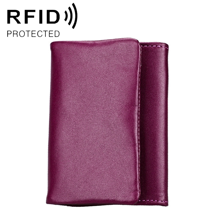 2031 Antimagnetic RFID Multifunctional Women Lock Buckle Large Capacity Hand Wallet with Card Slots
