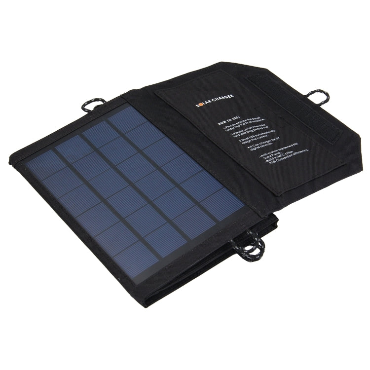 10.5W 2.1A Max 2 Output Ports Portable Folding Solar Panel Charger Bag for Samsung / HTC / Nokia / Mobile Phones / Other Devices