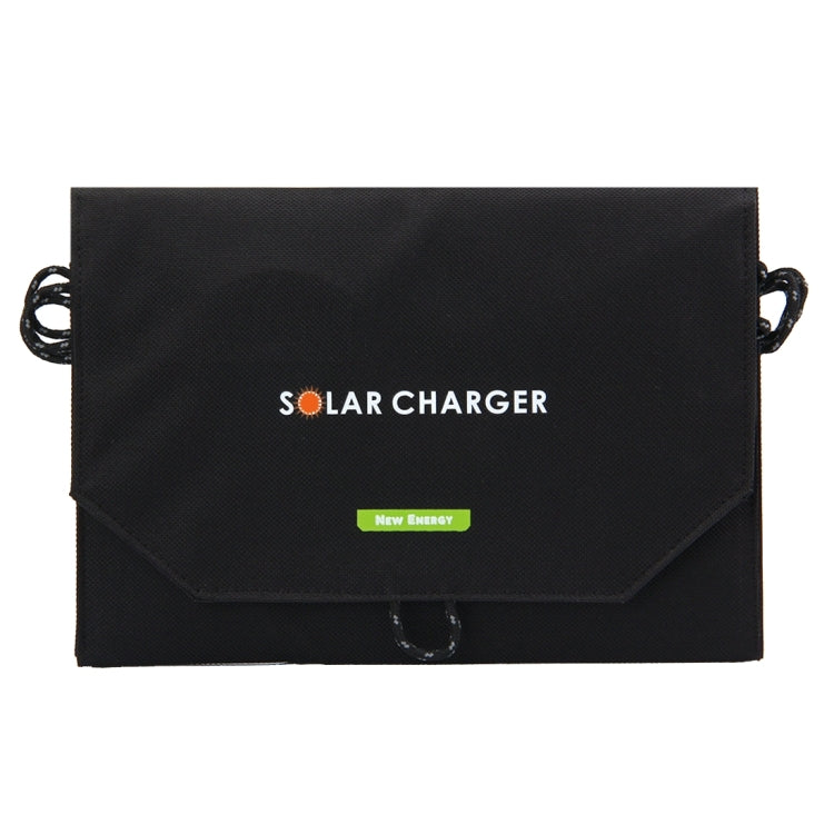 14W 2.8A Max 2 Output Ports Portable Folding Solar Panel Charger Bag for Samsung / HTC / Nokia / Mobile Phones / Other Devices