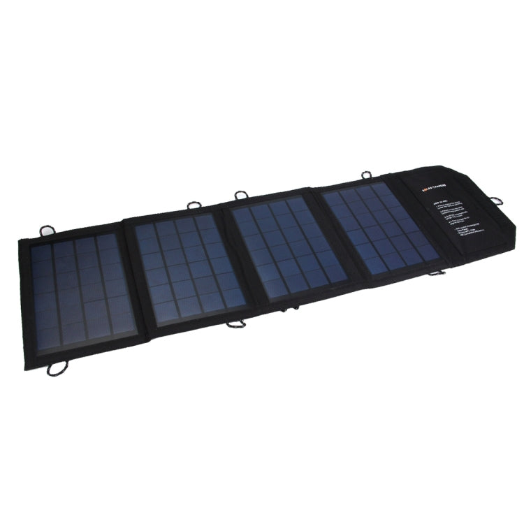 14W 2.8A Max 2 Output Ports Portable Folding Solar Panel Charger Bag for Samsung / HTC / Nokia / Mobile Phones / Other Devices