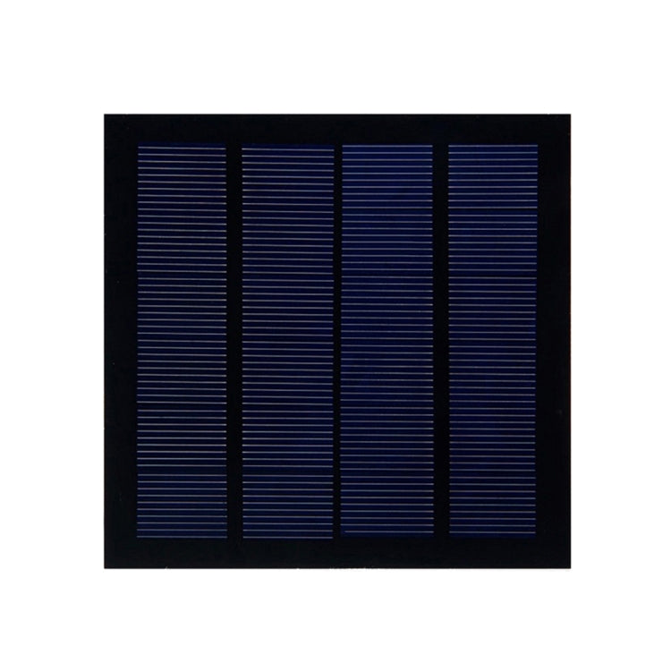 Portable Outdoor Sports Necessity 1.5W 6V A-grade Monocrystalline Silicon Solar Panel