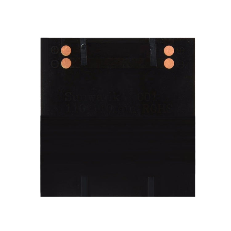 Portable Outdoor Sports Necessity 1.5W 6V A-grade Monocrystalline Silicon Solar Panel