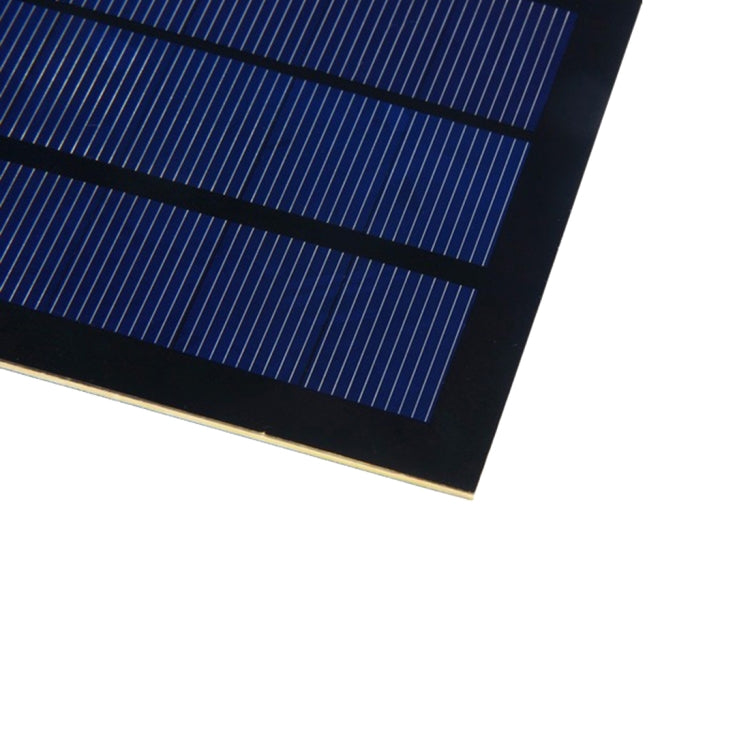 Portable Outdoor Sports Necessity 1.5W 6V A-grade Monocrystalline Silicon Solar Panel