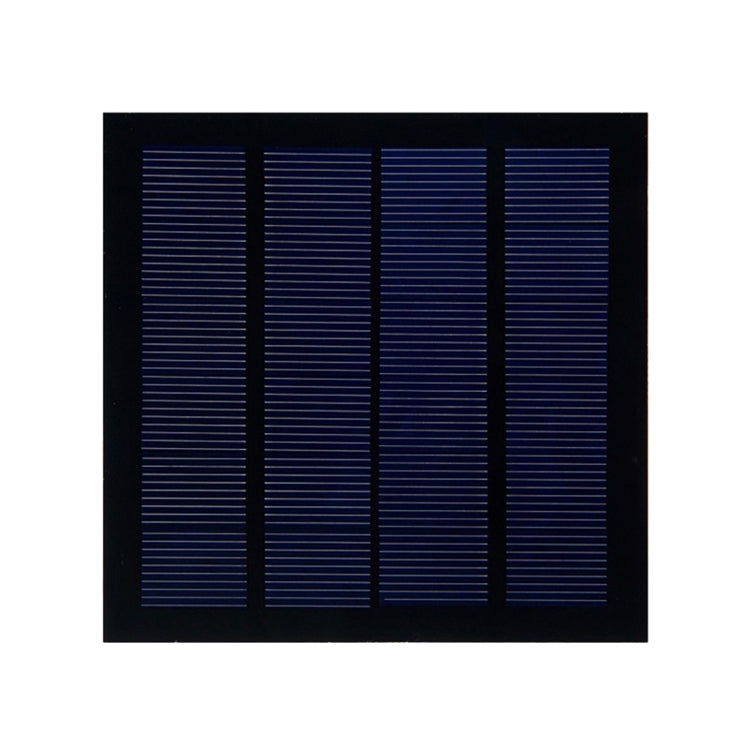 Portable Outdoor Sports Necessity 1.5W 12V A-grade Monocrystalline Silicon Solar Panel