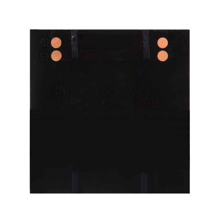 Portable Outdoor Sports Necessity 1.5W 12V A-grade Monocrystalline Silicon Solar Panel