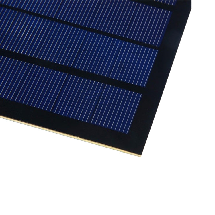 Portable Outdoor Sports Necessity 1.5W 12V A-grade Monocrystalline Silicon Solar Panel