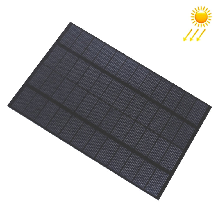 Portable Outdoor Sports Necessity 5.5W 12V A-grade Monocrystalline Silicon Solar Panel