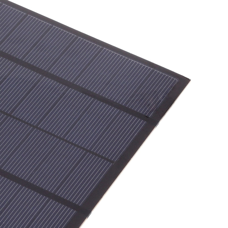Portable Outdoor Sports Necessity 5.5W 12V A-grade Monocrystalline Silicon Solar Panel