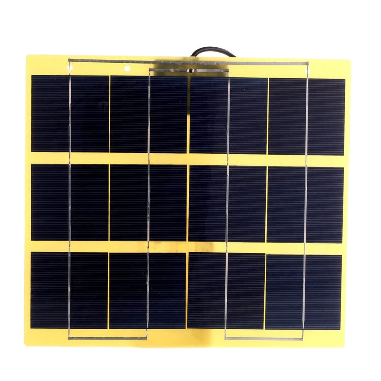 Portable Outdoor Sports Necessity 5W 5V A-grade Monocrystalline Silicon Glass Fiber Solar Panel Charger with Standard USB Charging Cable for Mobile Phones & Digital Camera & MP3 & MP4 & iPad and other 5V USB Interface Power Banks