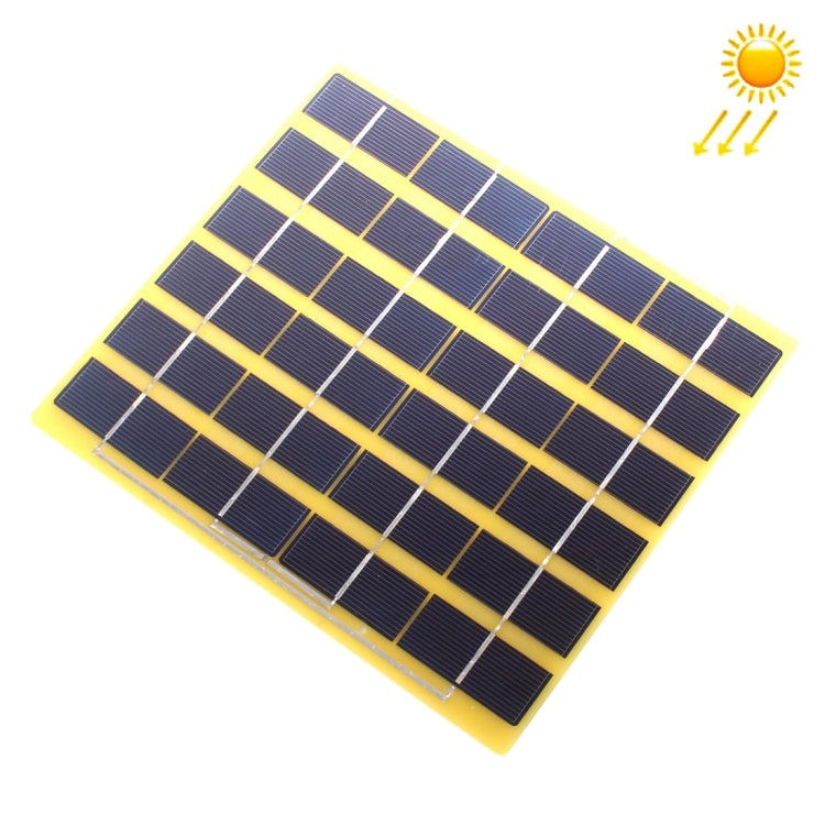 Portable Outdoor Sports Necessity 5W 12V A-grade Polycrystalline Silicon Glass Fiber Solar Panel