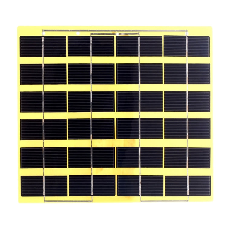 Portable Outdoor Sports Necessity 5W 12V A-grade Polycrystalline Silicon Glass Fiber Solar Panel