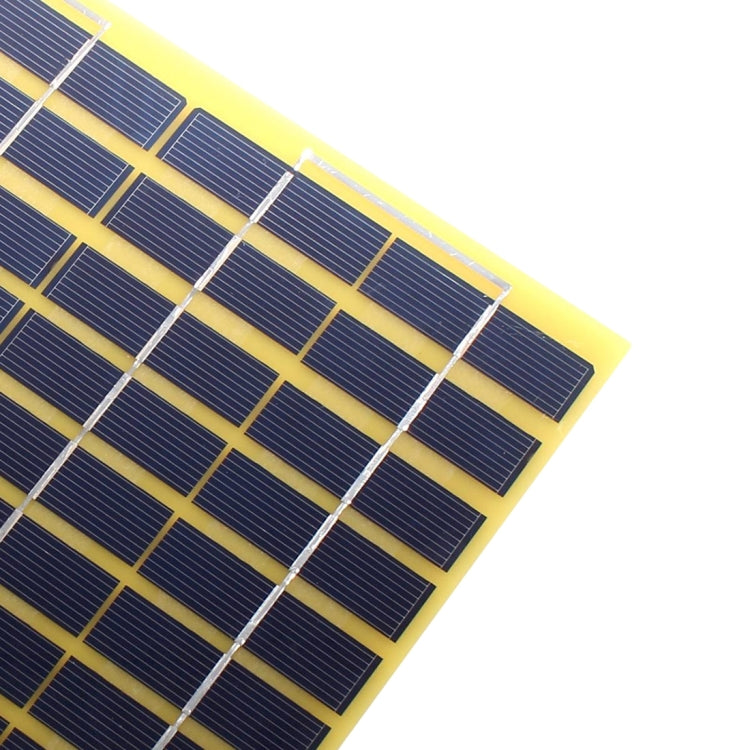 Portable Outdoor Sports Necessity 5W 12V A-grade Polycrystalline Silicon Glass Fiber Solar Panel
