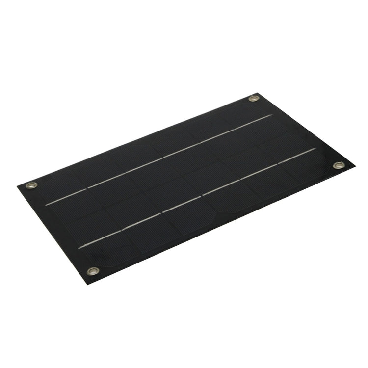 Portable Outdoor Sports Necessity 6W 5V Monocrystalline Silicon Solar Panel Charger with USB Female Charging Port for Mobile Phones & Digital Camera & MP3 & MP4 & iPad and other 5V USB Interface Power Banks