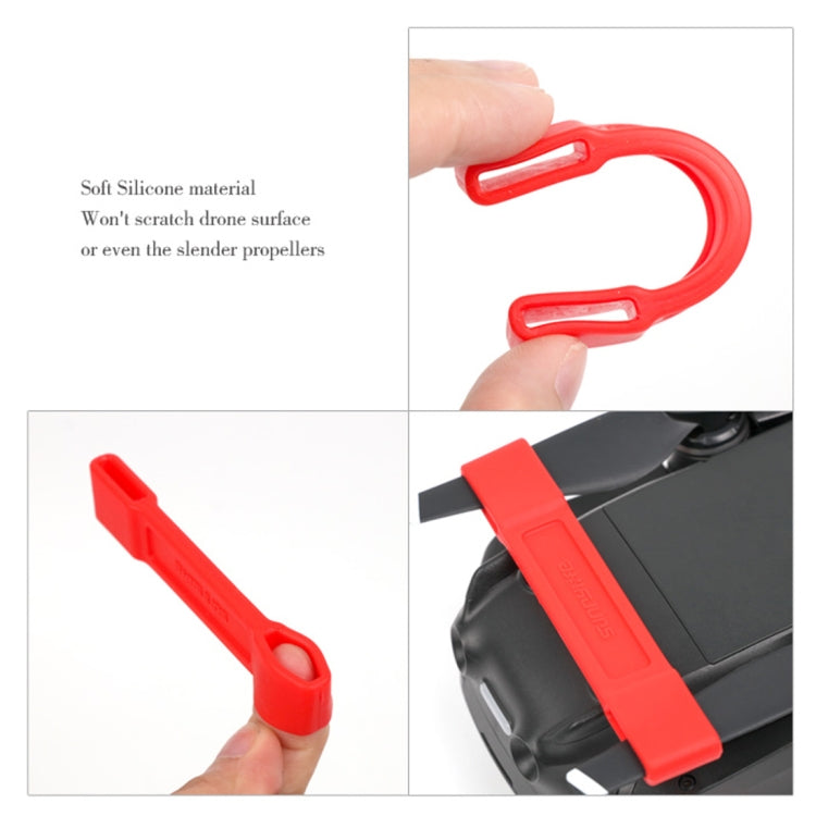 4 PCS Blade Holder Silicone Fixed Propeller Fixer Guard for DJI Mavic AIR