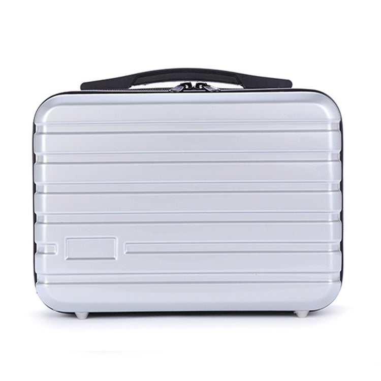 Shockproof Waterproof  Portable Case PC Hard Shell  Storage Bag for DJI Mavic 2 Pro / Zoom and Accessories(Silver)
