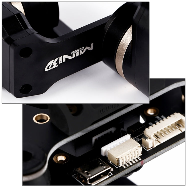 FY Mini 3D Aircraft Helicopters 3 Axis Sports Camera Brushless Gimbal for GoPro HERO4 /3+ /3