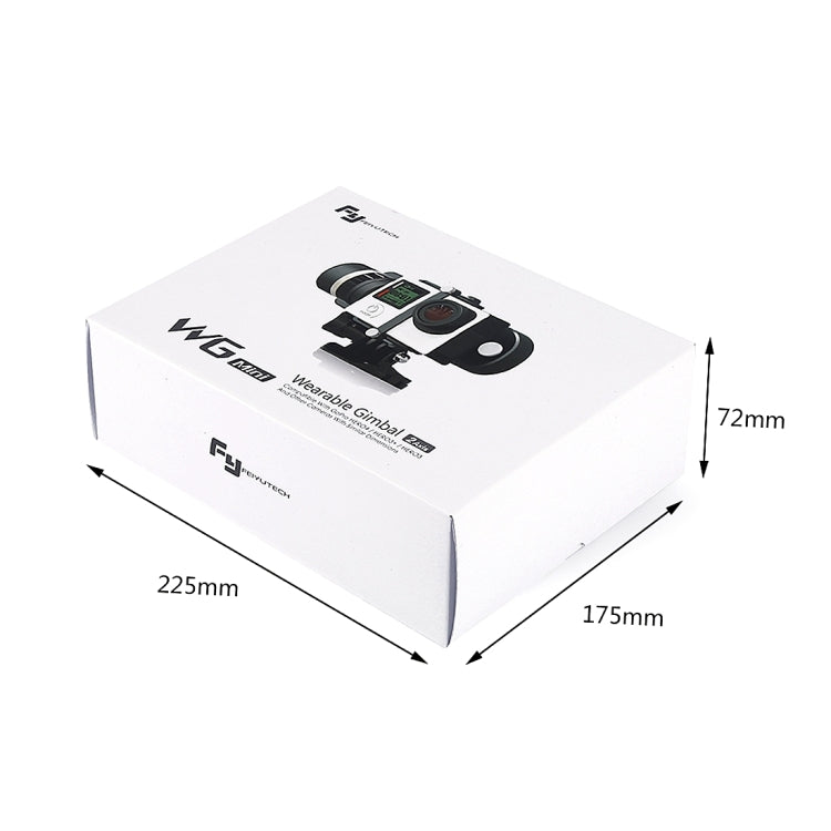 FY-WG-MINI 2 Axis Wearable Camera Gimbal Stabilizer for GoPro HERO4 /3+ /3