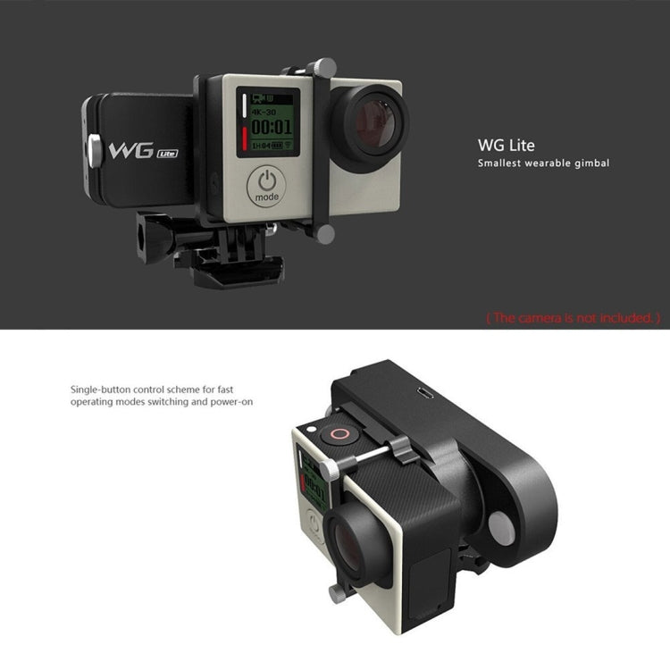FY-WG Lite 3 Axis Wearable Camera Gimbal Stabilizer for GoPro HERO4 /3+ /3
