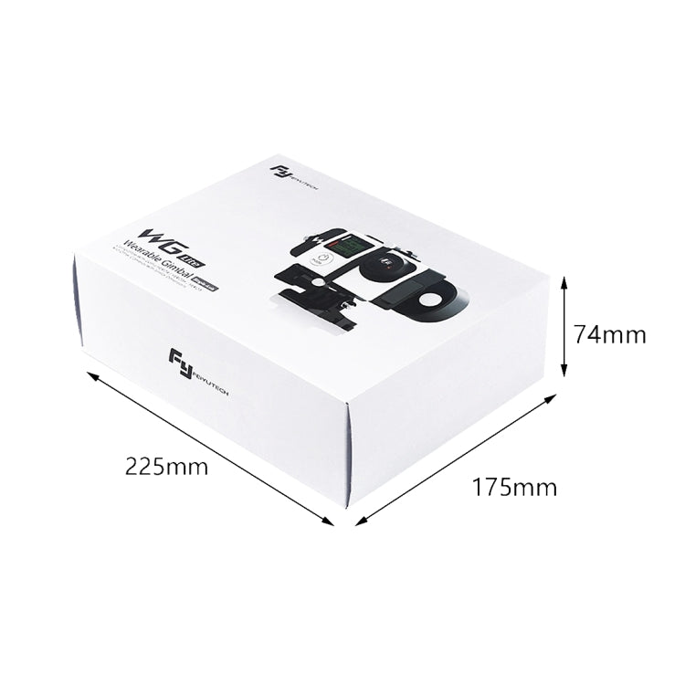 FY-WG Lite 3 Axis Wearable Camera Gimbal Stabilizer for GoPro HERO4 /3+ /3