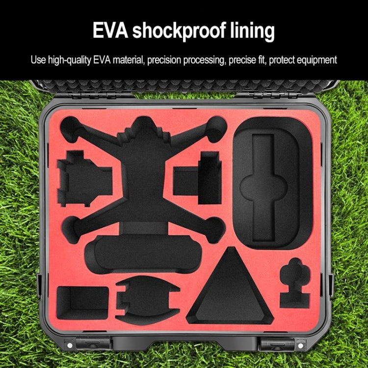 For DJI FPV Combo Travel Waterproof Explosion-proof Suitcase Portable Safety Storage Box