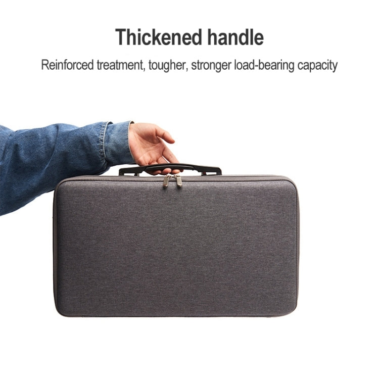 For DJI FPV Large Capacity Portable Storage Box Case Travel Carrying Bag, No Disassembly Propeller