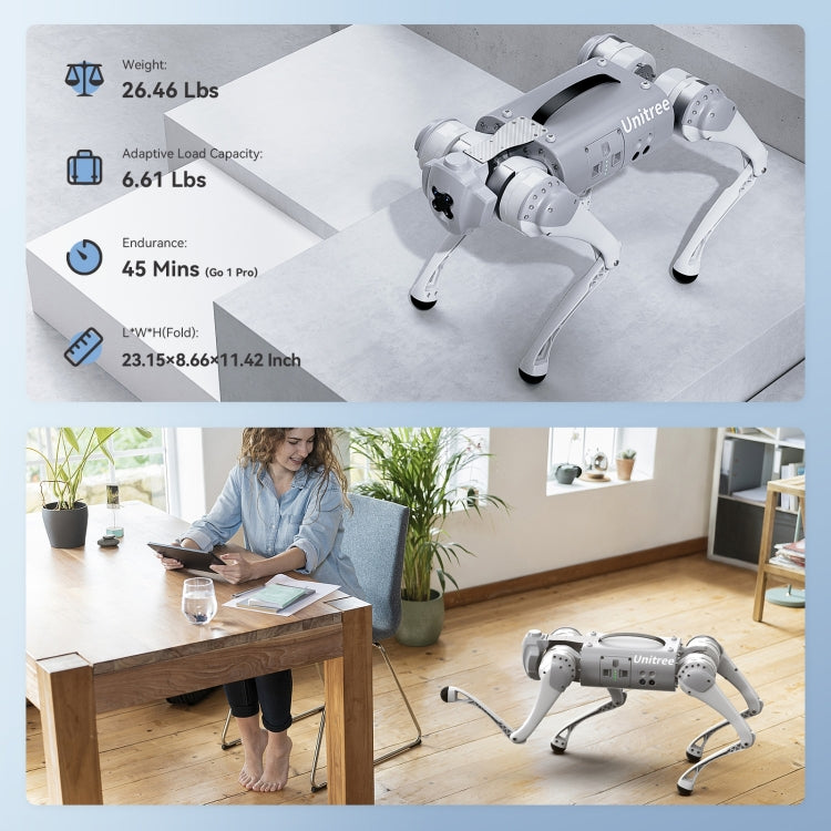 Unitree Go1 Pro Intelligence Bionic Quadruped Robot(EU Plug)