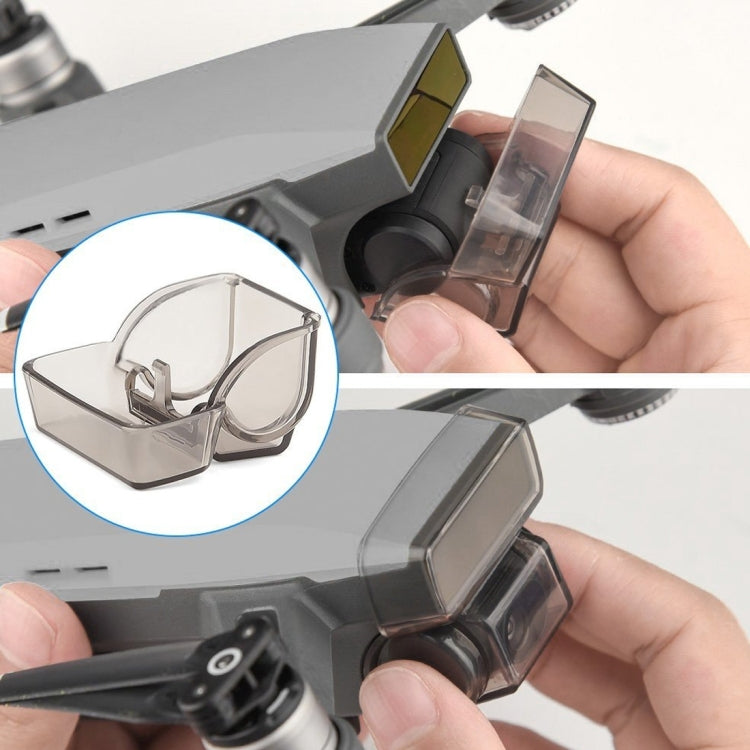Gimbal Camera Front 3D Sensor System Integrated Guard Protective Case for DJI Spark(Grey)