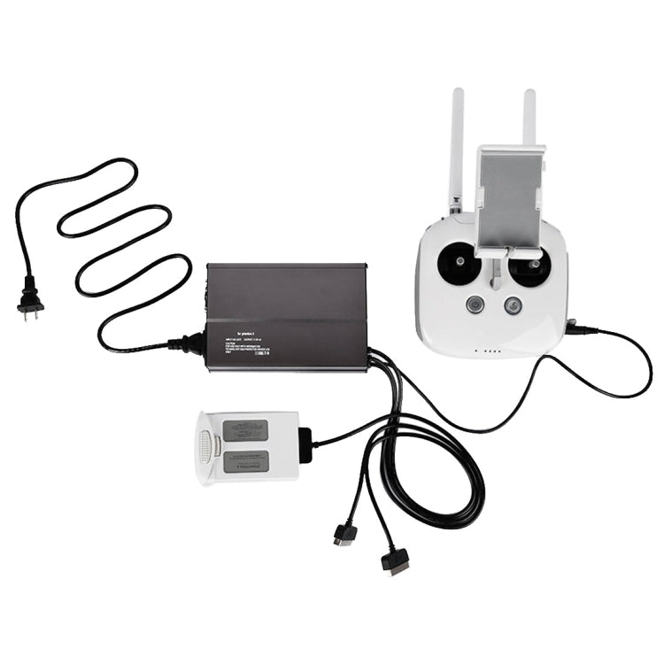 4 in 1 Intelligent Batteries & Controller Charging Device for DJI Phantom 4