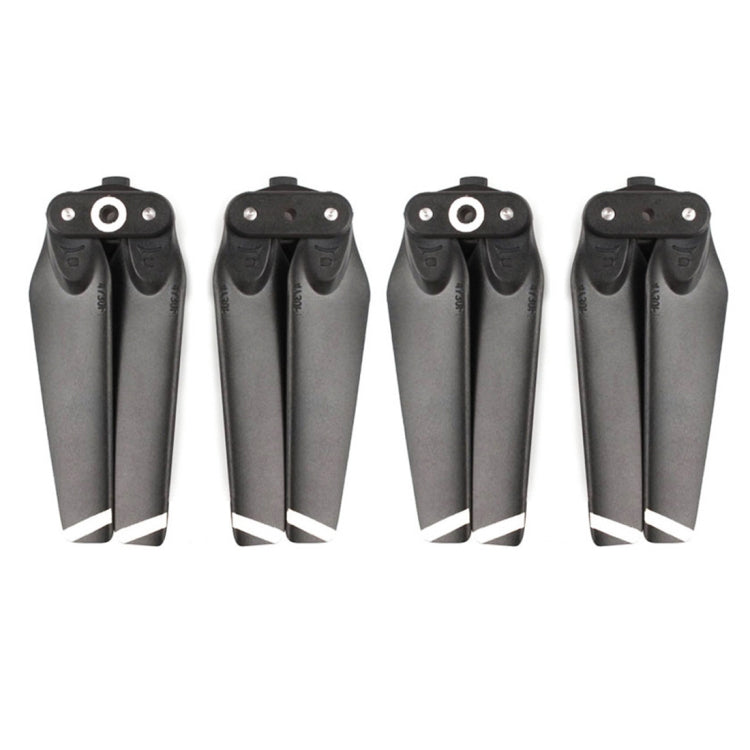 Height Extender Landing Leg Bracket + 4 PCS Propellers Blades for DJI Shark(Black)