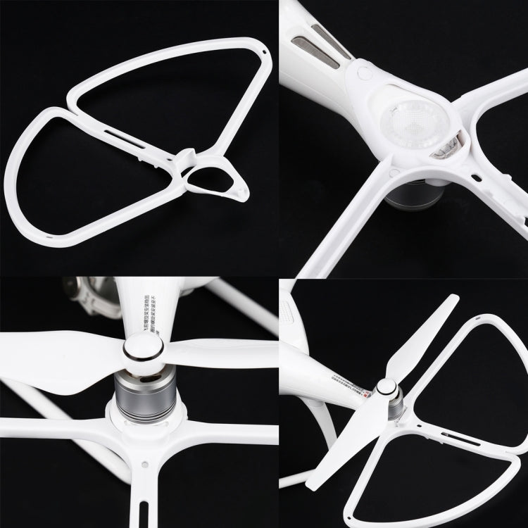 4 PCS Removable Propellers Prop Protectors Guard Bumpers for DJI Phantom 4(White)