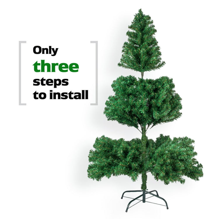 [UK Warehouse] 8FT PVC Christmas Tree with 1138 Branches & Holder