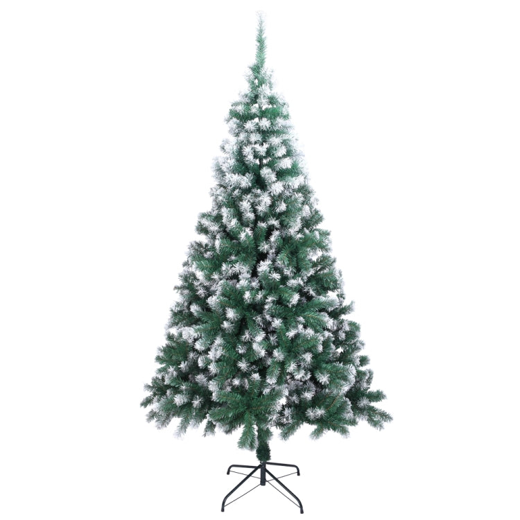 [UK Warehouse] 7FT Spray White PVC Christmas Tree with 870 Branches & Holder