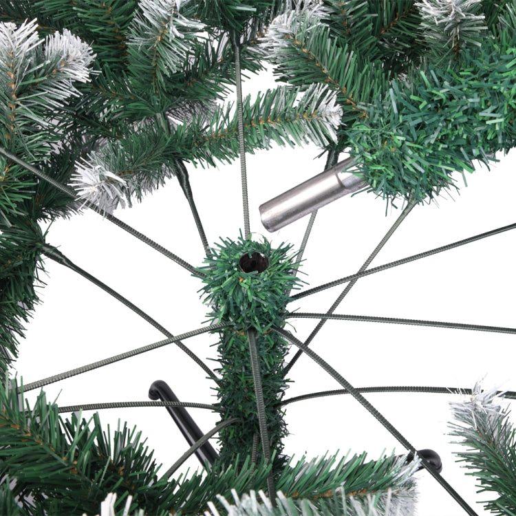 [UK Warehouse] 7FT Spray White PVC Christmas Tree with 870 Branches & Holder