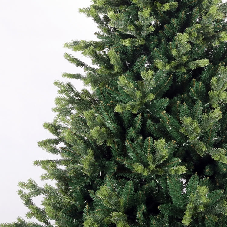 [US Warehouse] 7.5FT Fir Artificial Christmas Tree Feel Real Hinged Aspen PE Xmas Tree with Solid Metal Stand