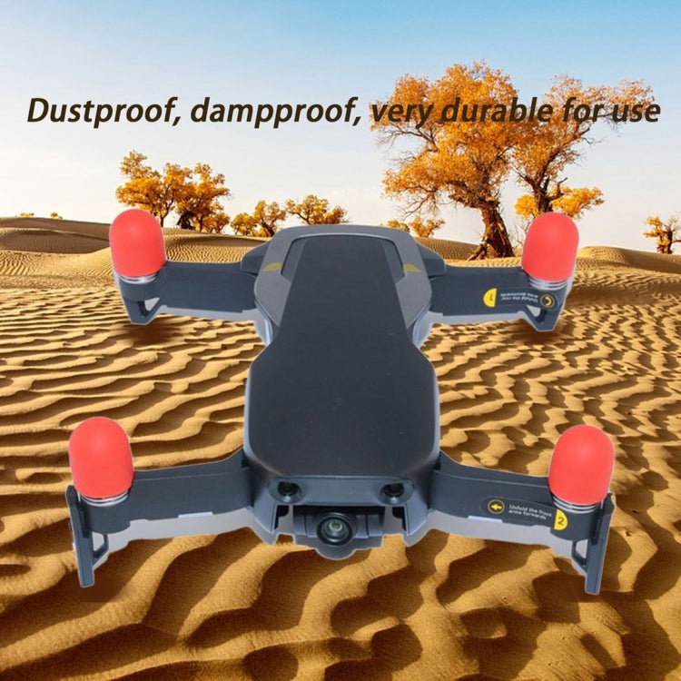 4 PCS Silicone Motor Guard Protective Covers for DJI Mavic Air Drone RC Quadcopter