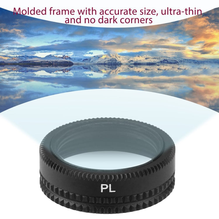 Waterproof Scratchproof Camera CPL Lens Filter for DJI Mavic Air Drone(Black)