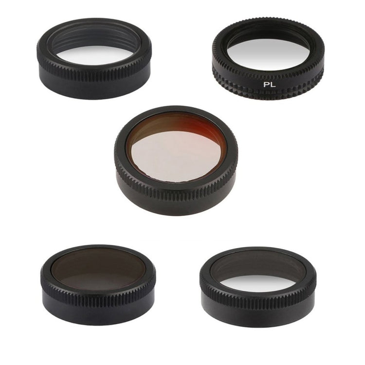 5 in 1 Waterproof Scratchproof  Camera UV + ND4 + ND8 + ND16 + CPL Lens Filter Kits for DJI Mavic Air Drone