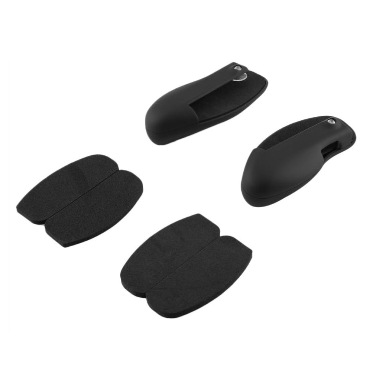 Smartphone Hand Shank Silicone Handle Grip for DJI Spark(Black)