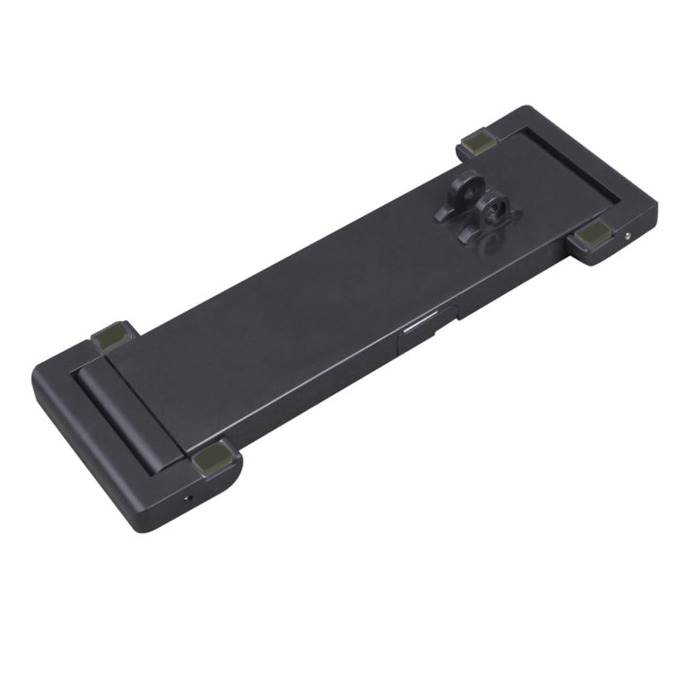 Foldable Stretchable Rotatable Aviation Aluminum Alloy Holder for DJI Mavic Pro / Air / Spark Transmitter, Suitable for 5.5-9.7 inch Smartphone / Tablet(Black)