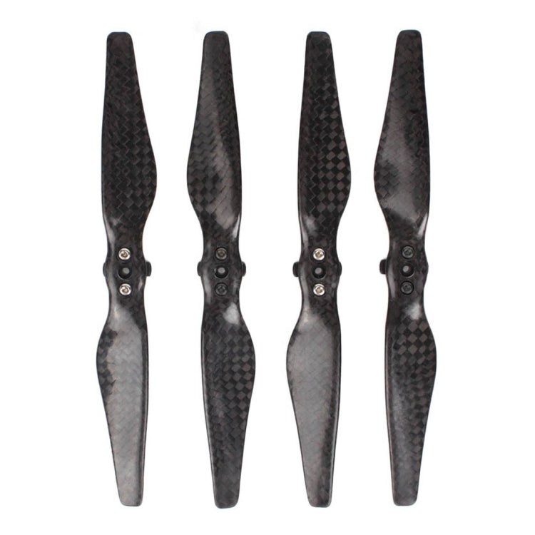 4 PCS Quick-Release Carbon Fiber Propellers Blades for DJI Mavic Air Drone RC Quadcopter(Black)